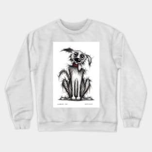 Slobbery dog Crewneck Sweatshirt